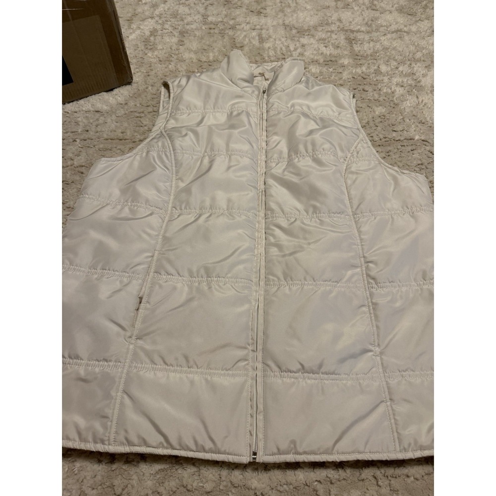 Women's Xl Women Within White Vest